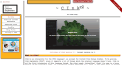 Desktop Screenshot of cink.applegrew.com